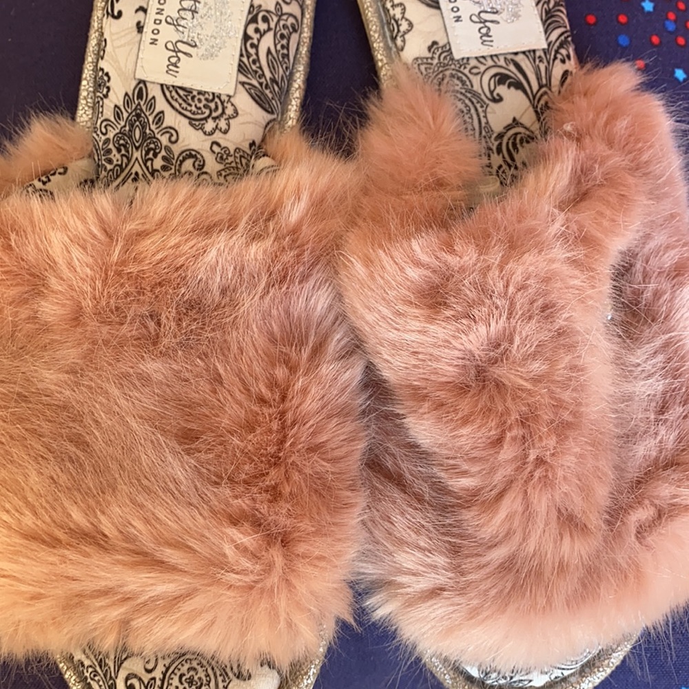 Pretty You slippers, size XL (9.5-10.5) super cute - Picture 7 of 7
